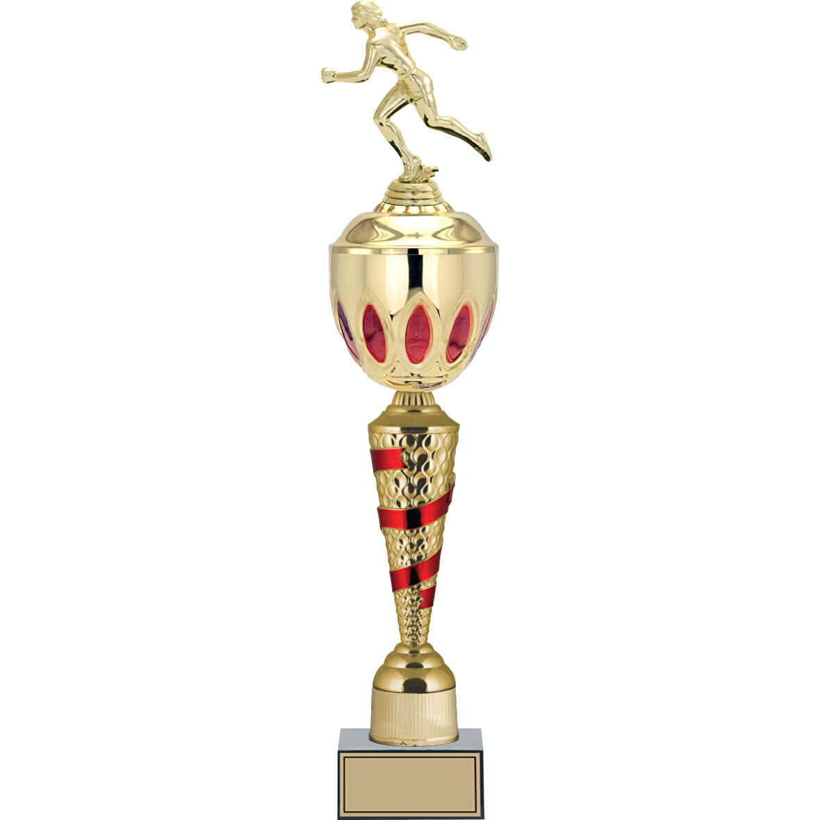 ODAK KUPA - Figürlü Kupalar - Atletizm Kadın Figürlü Kupalar FG-086 B - 60 cm