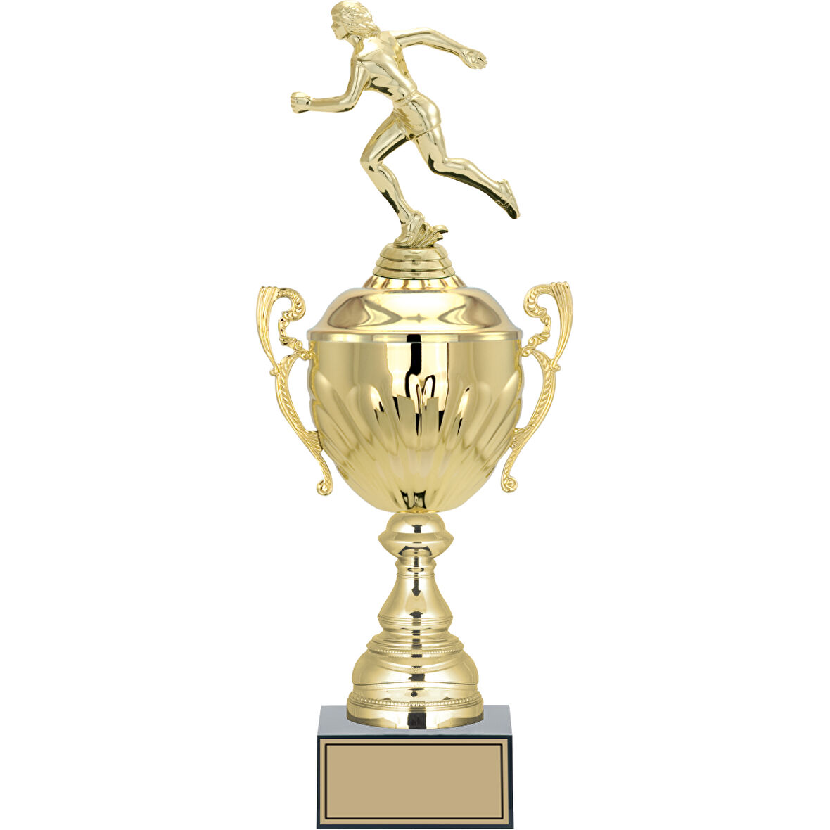 ODAK KUPA - Figürlü Kupalar - Atletizm Kadın Figürlü Kupalar FG-089 C - 44 cm