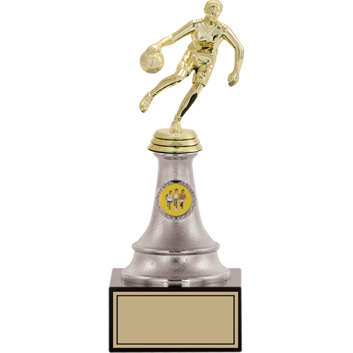 ODAK KUPA - Figürlü Kupalar - Basketbol Erkek Figürlü Kupalar FG-010 A - 27 cm