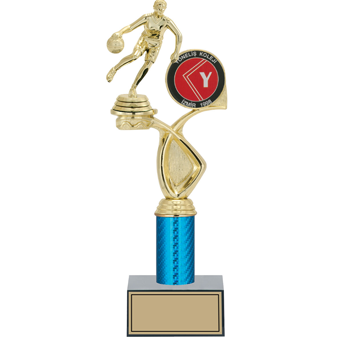 ODAK KUPA - Figürlü Kupalar - Basketbol Erkek Figürlü Kupalar FG-017 C - 34 cm