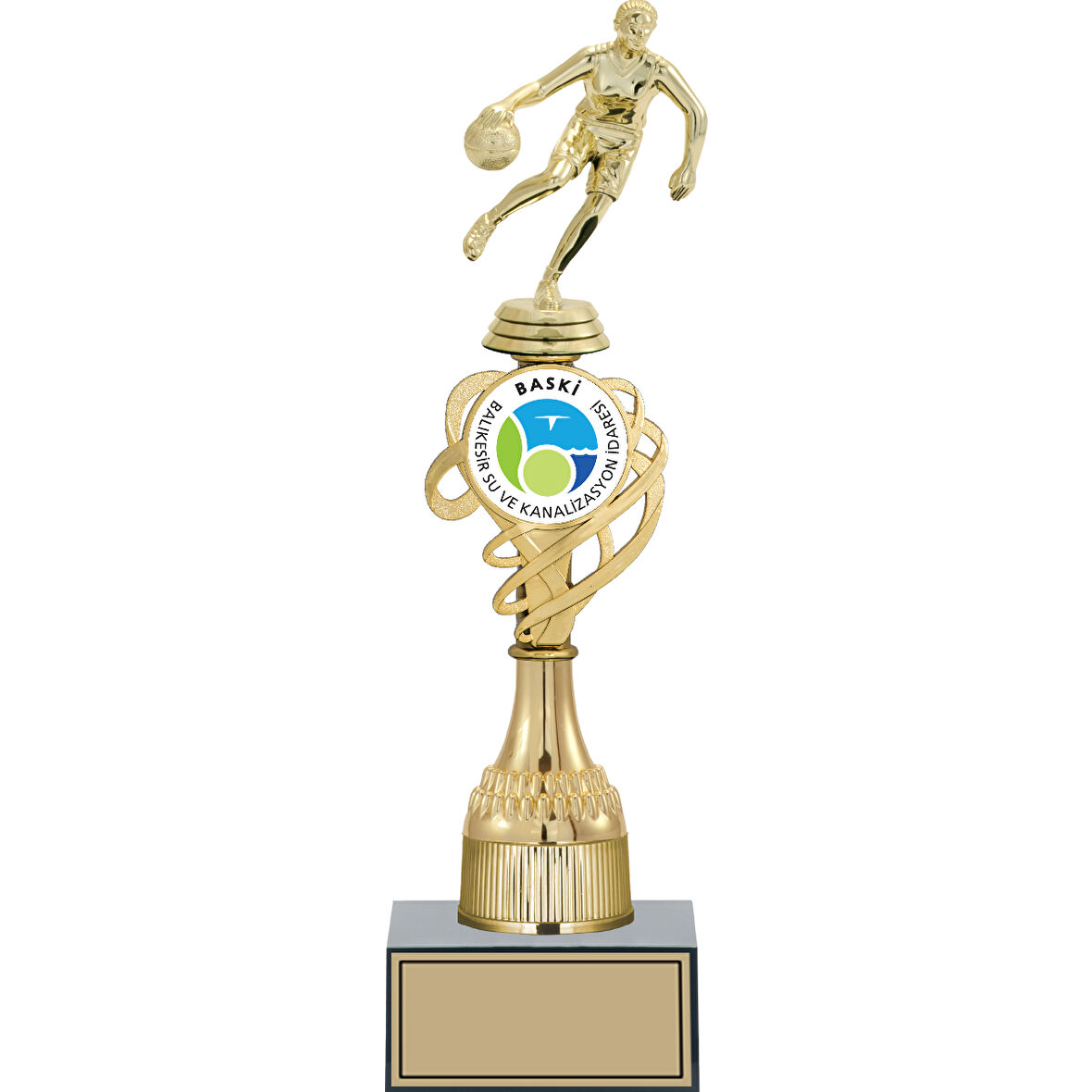 ODAK KUPA - Figürlü Kupalar - Basketbol Erkek Figürlü Kupalar FG-033 C - 36 cm