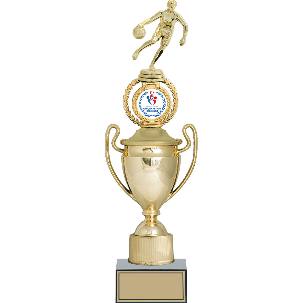 ODAK KUPA - Figürlü Kupalar - Basketbol Erkek Figürlü Kupalar FG-037 B - 43 cm