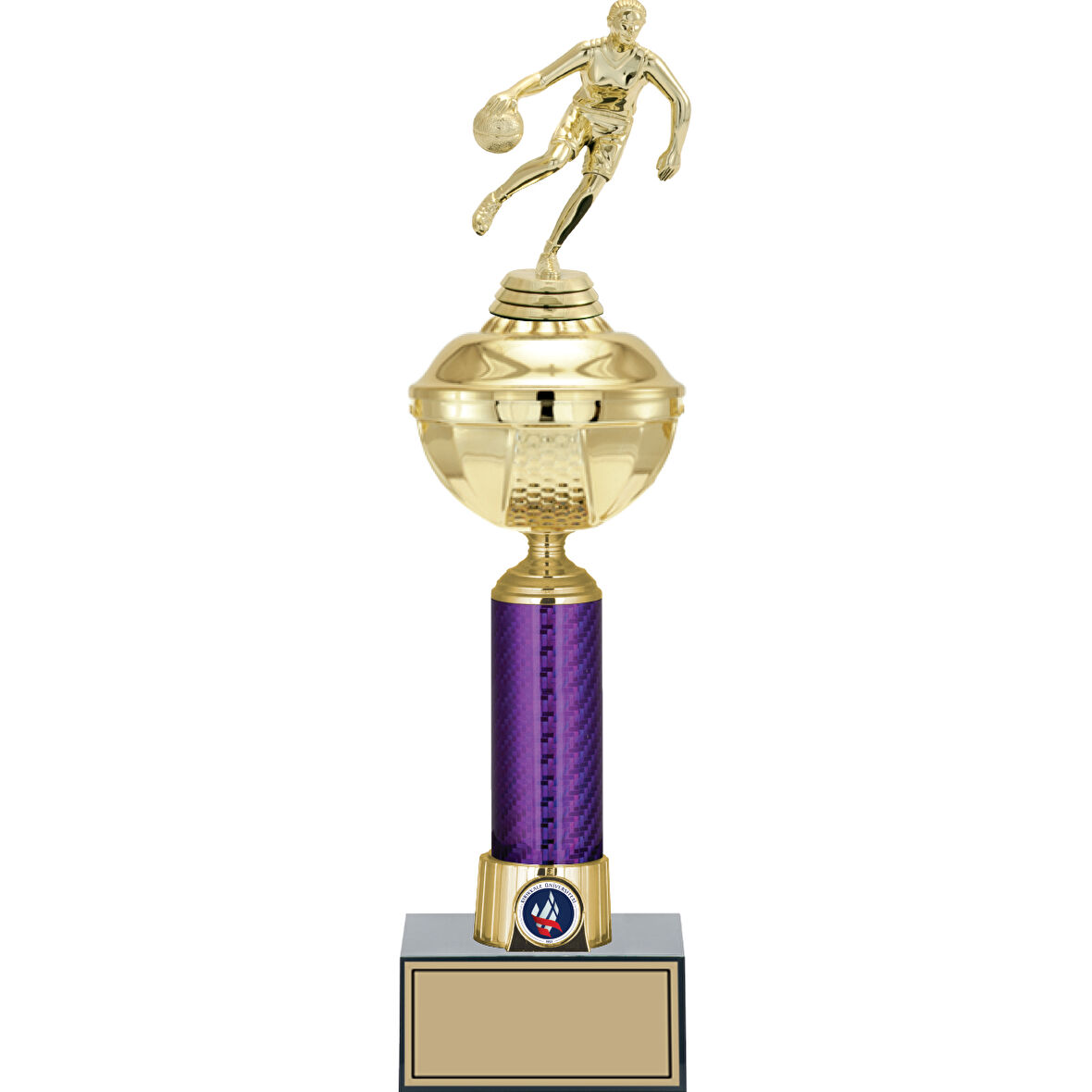 ODAK KUPA - Figürlü Kupalar - Basketbol Erkek Figürlü Kupalar FG-059 B - 42 cm