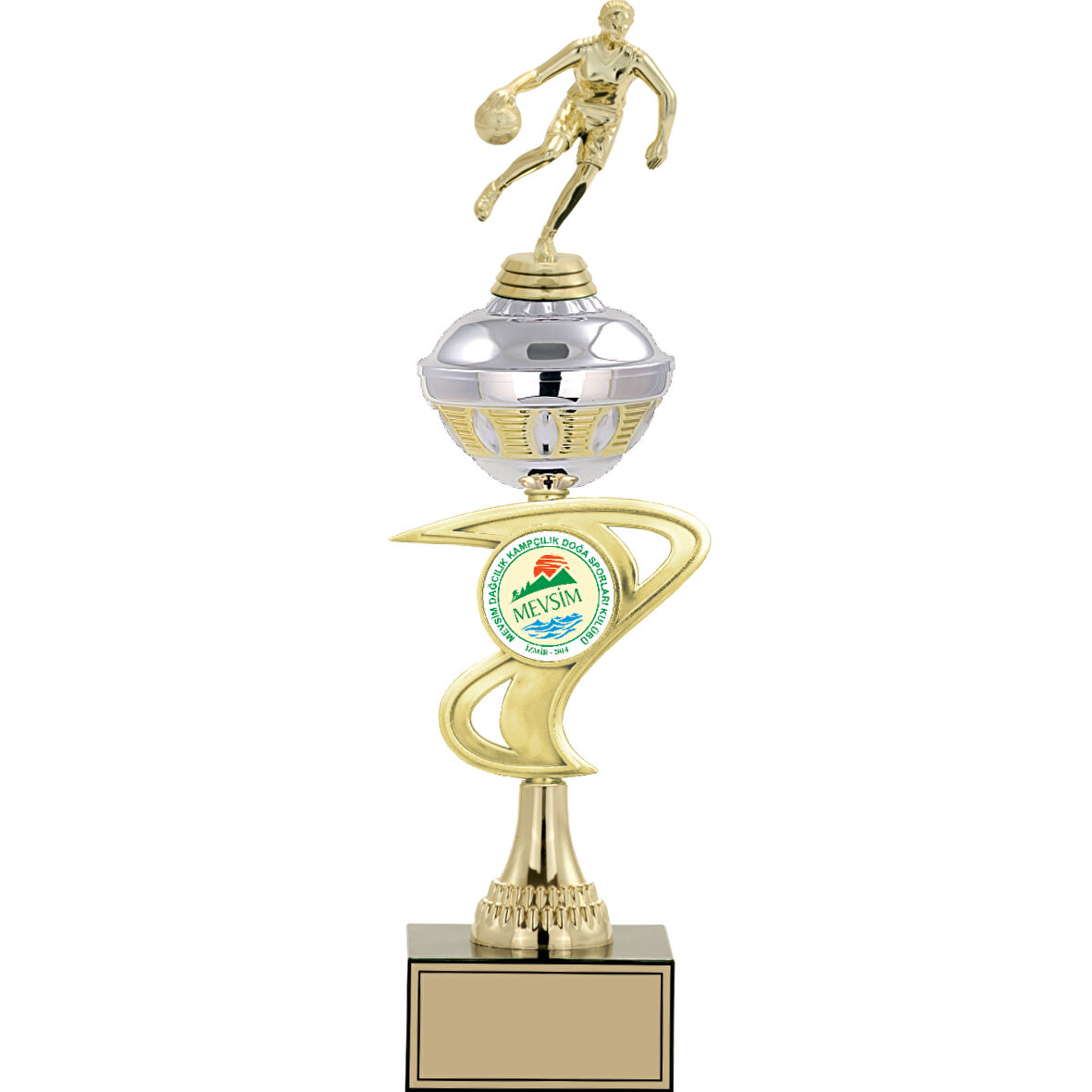 ODAK KUPA - Figürlü Kupalar - Basketbol Erkek Figürlü Kupalar FG-065 C - 43 cm