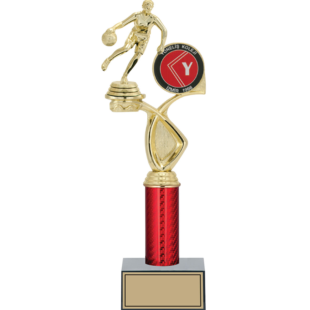 ODAK KUPA - Figürlü Kupalar - Basketbol Kadın Figürlü Kupalar FG-016 B - 36 cm