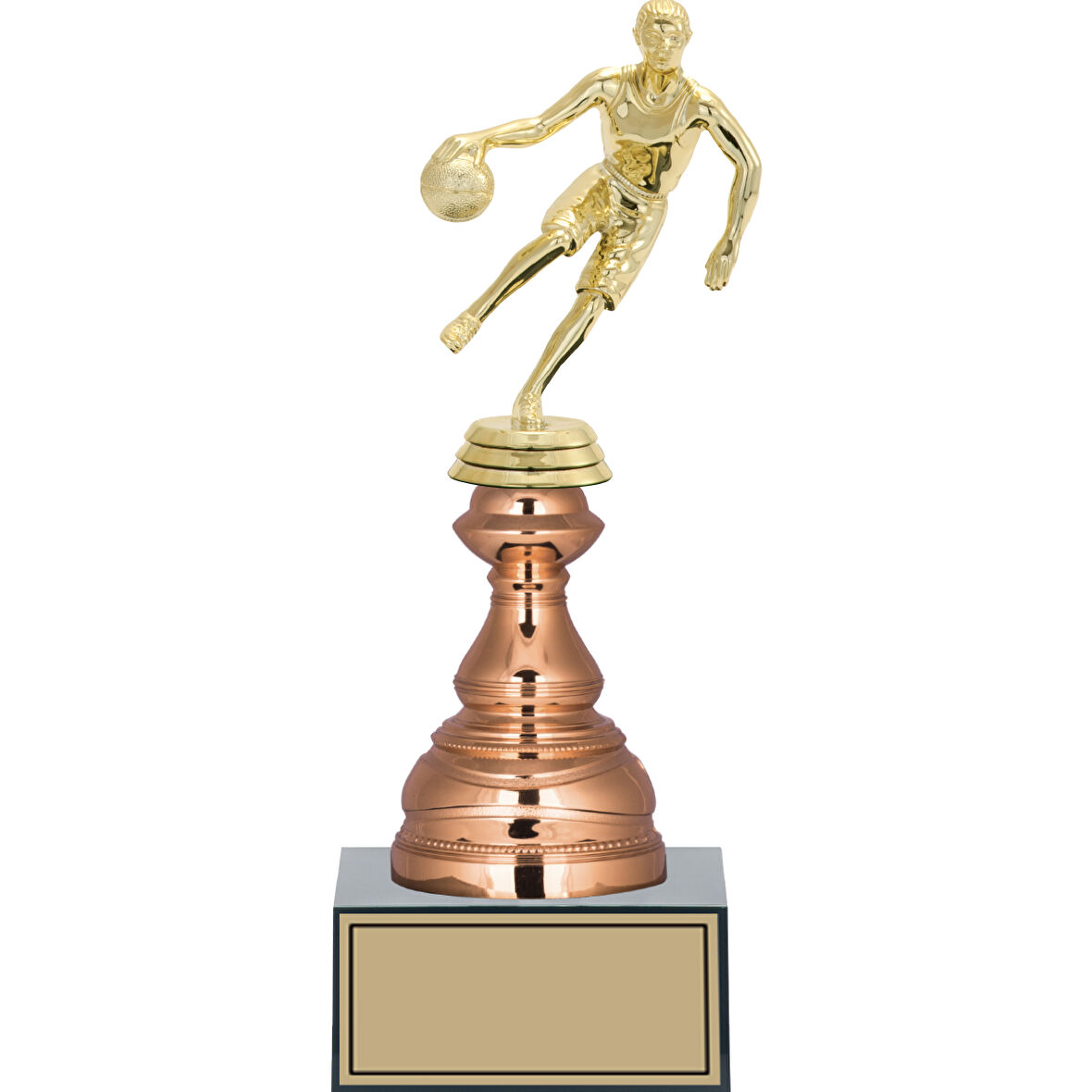 ODAK KUPA - Figürlü Kupalar - Basketbol Kadın Figürlü Kupalar FG-024 C - 28 cm