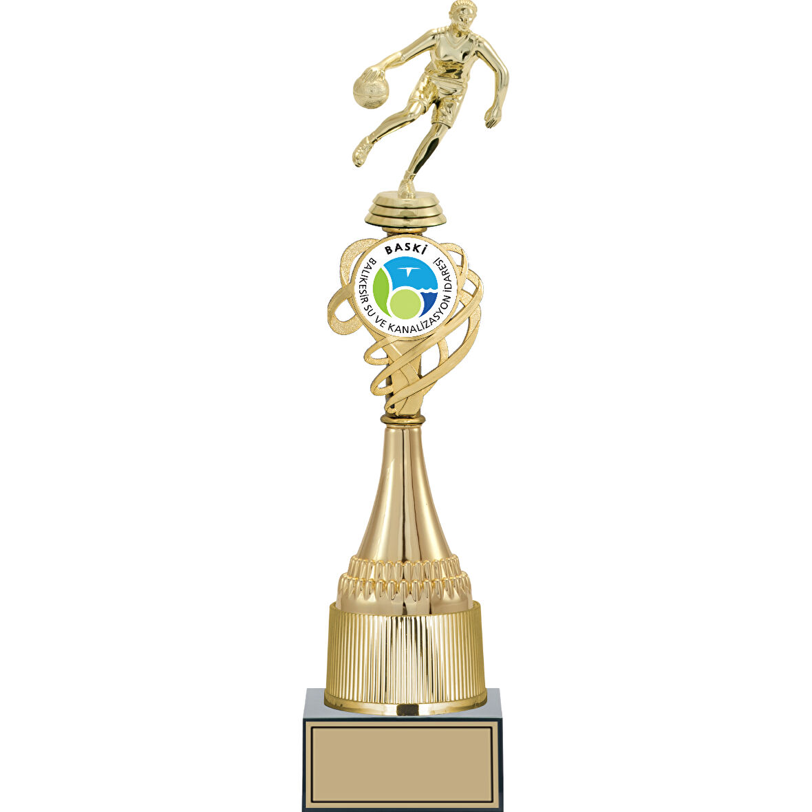 ODAK KUPA - Figürlü Kupalar - Basketbol Kadın Figürlü Kupalar FG-033 A - 42 cm