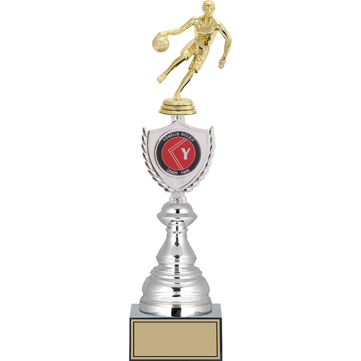 ODAK KUPA - Figürlü Kupalar - Basketbol Kadın Figürlü Kupalar FG-035 B - 39 cm