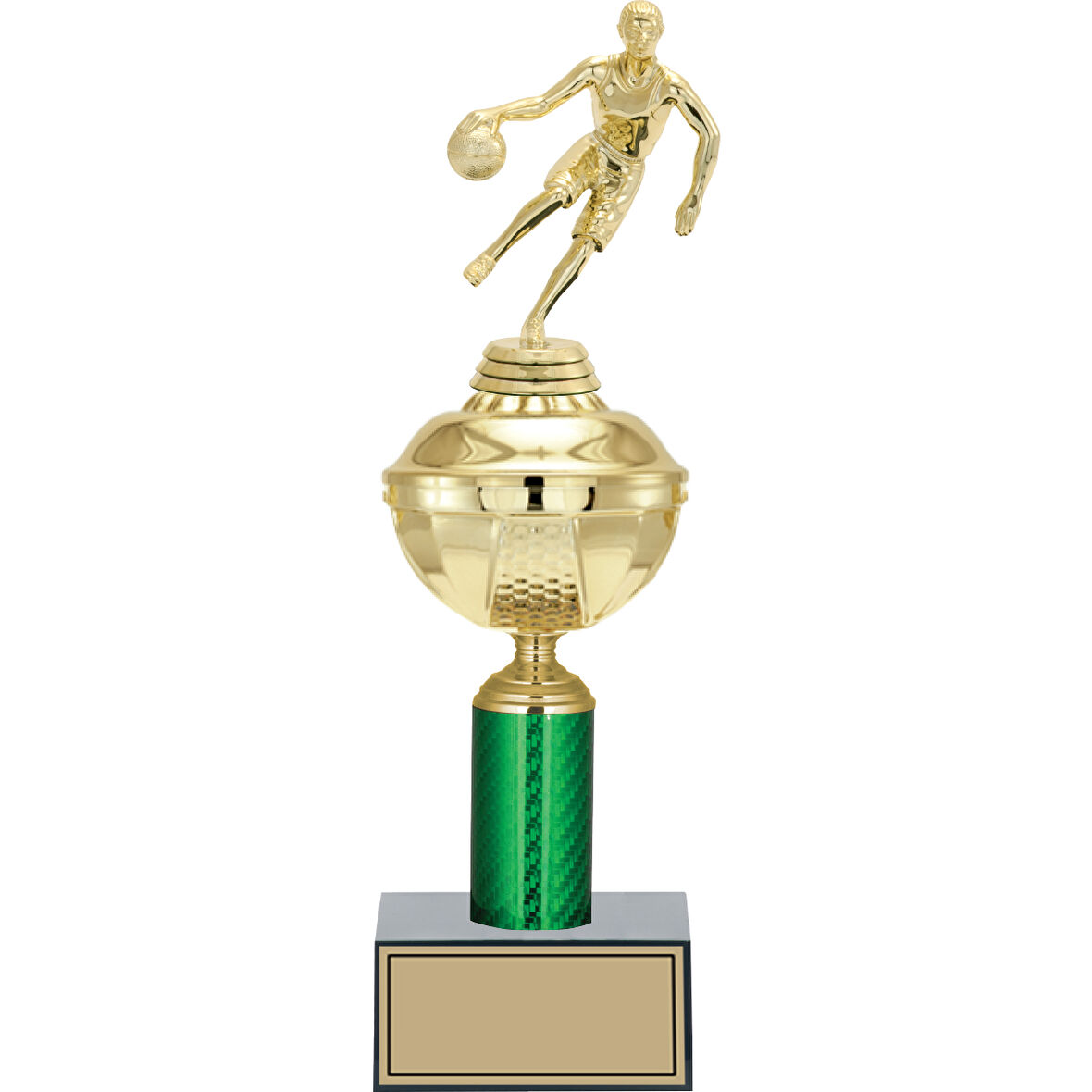ODAK KUPA - Figürlü Kupalar - Basketbol Kadın Figürlü Kupalar FG-049 C - 36 cm
