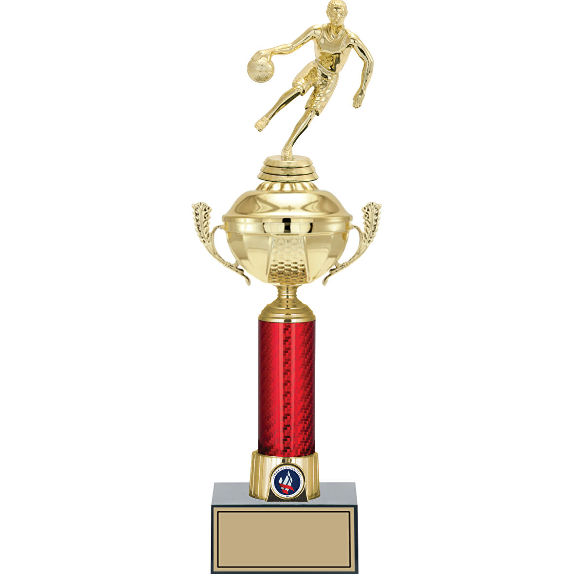 ODAK KUPA - Figürlü Kupalar - Basketbol Kadın Figürlü Kupalar FG-054 B - 42 cm