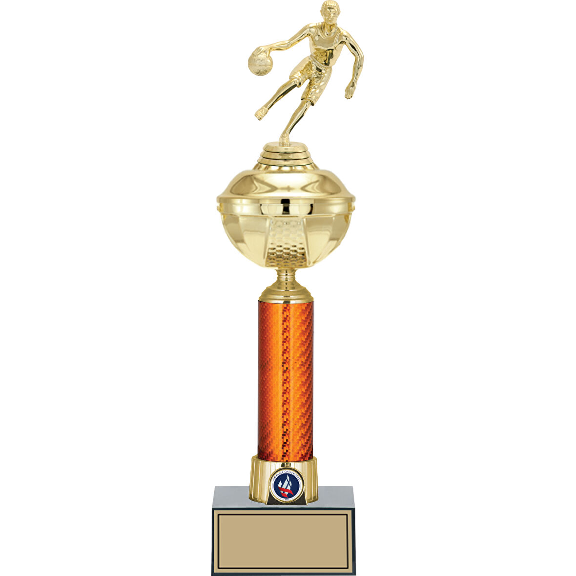 ODAK KUPA - Figürlü Kupalar - Basketbol Kadın Figürlü Kupalar FG-055 A - 45 cm