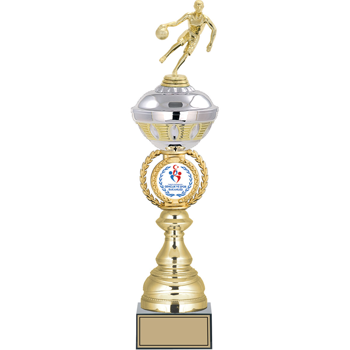 ODAK KUPA - Figürlü Kupalar - Basketbol Kadın Figürlü Kupalar FG-066 A - 48 cm