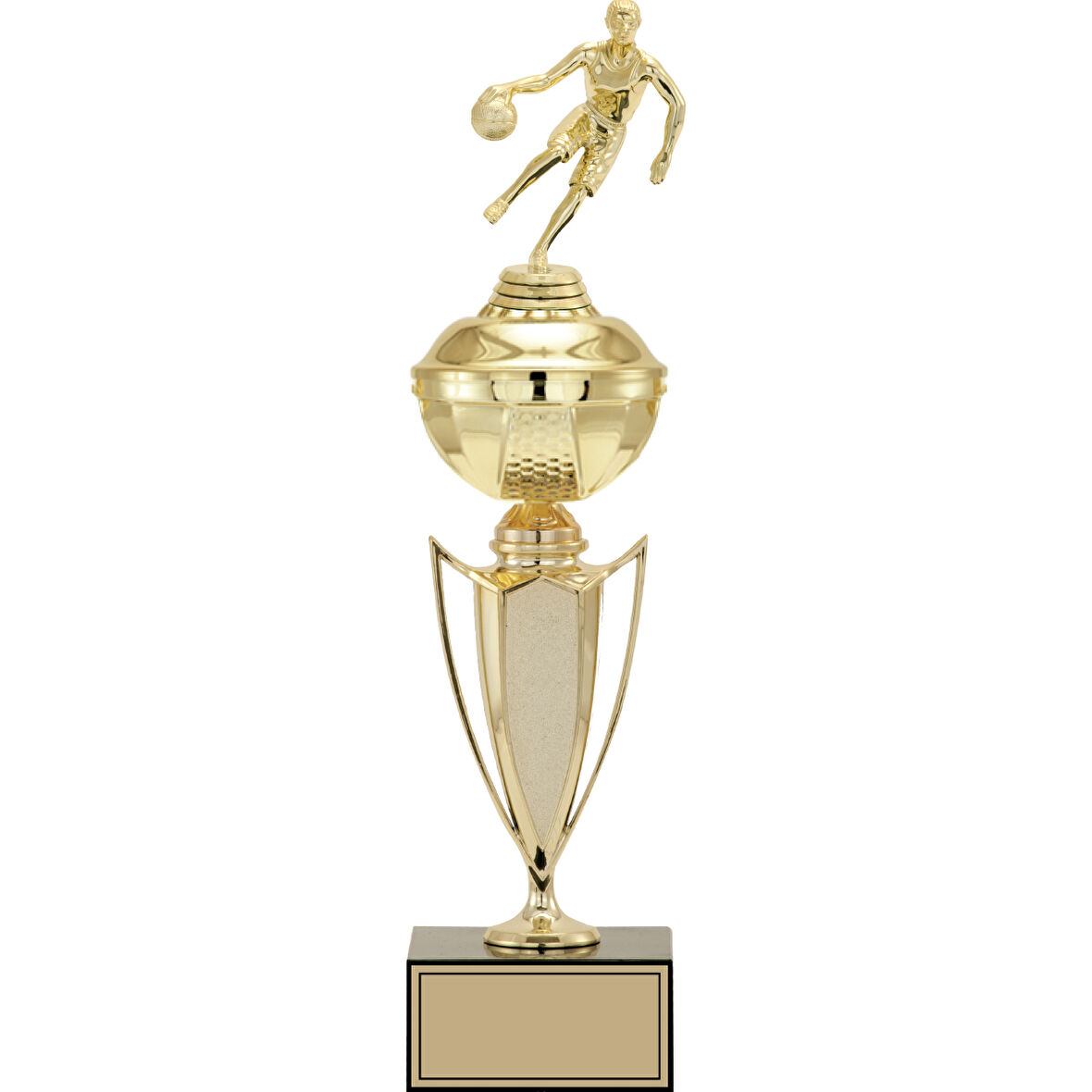 ODAK KUPA - Figürlü Kupalar - Basketbol Kadın Figürlü Kupalar FG-067 B - 42 cm