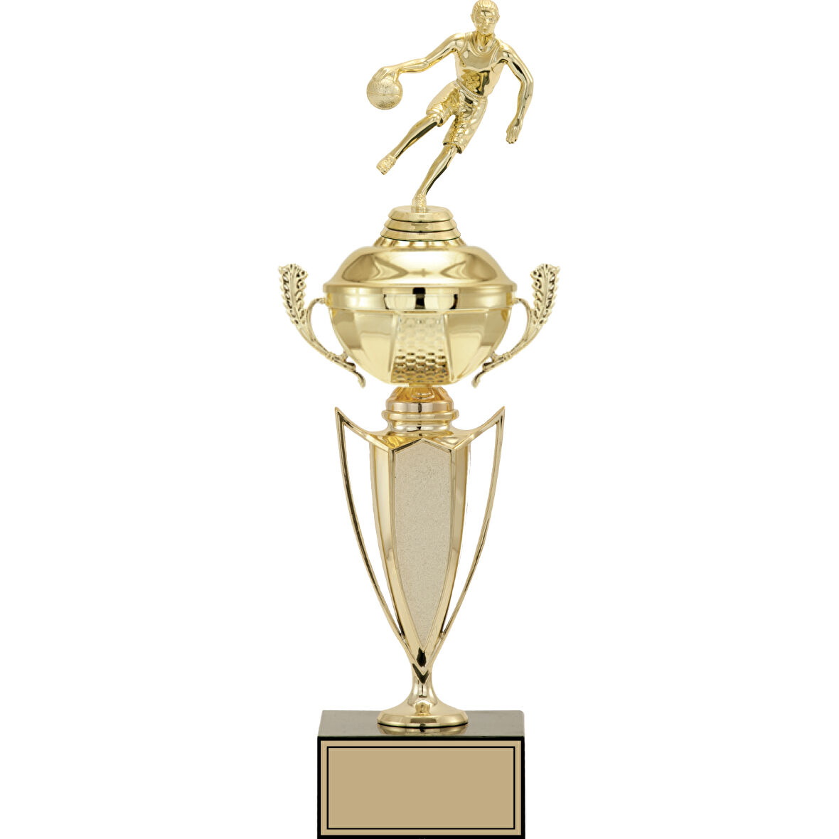 ODAK KUPA - Figürlü Kupalar - Basketbol Kadın Figürlü Kupalar FG-068 B - 42 cm