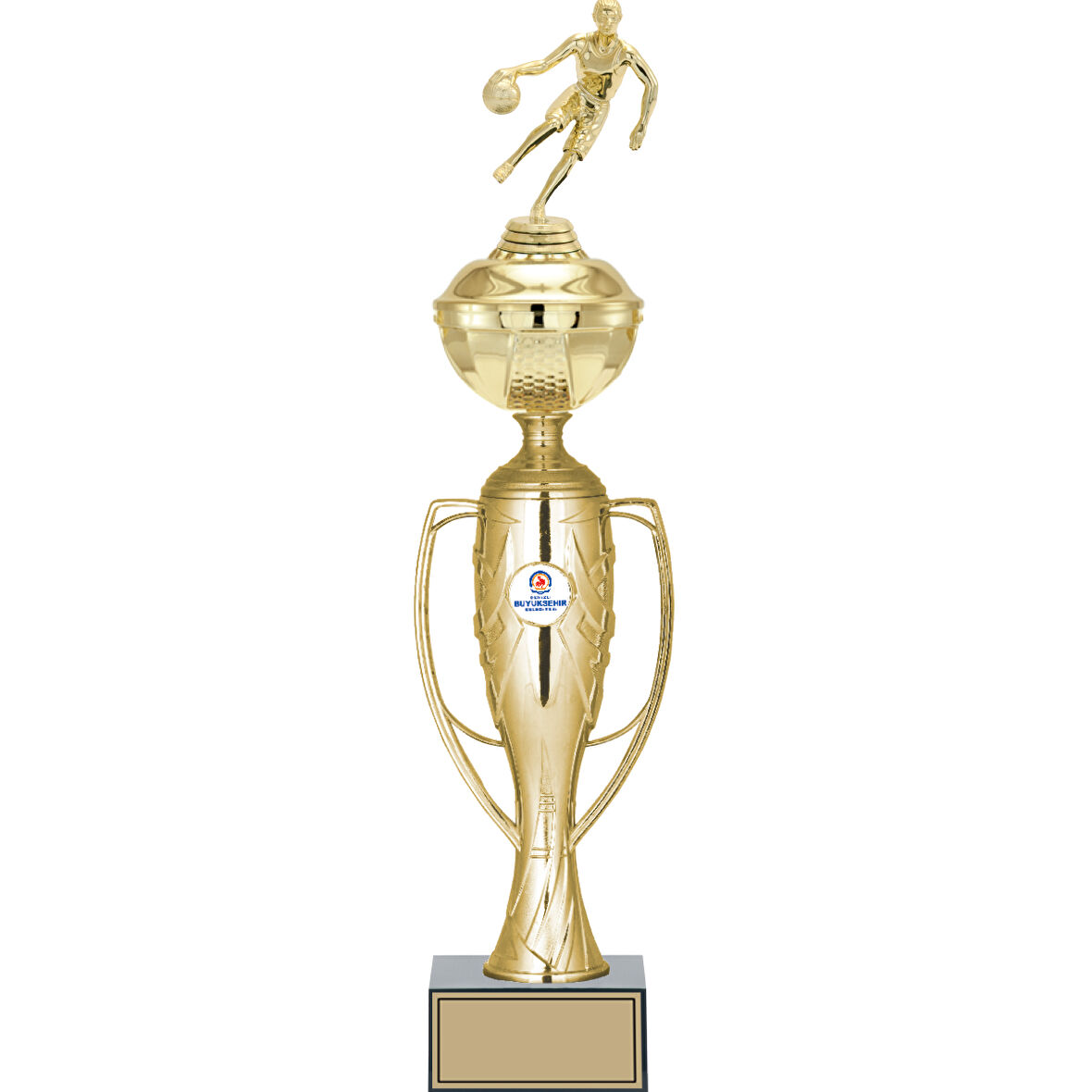 ODAK KUPA - Figürlü Kupalar - Basketbol Kadın Figürlü Kupalar FG-071 B - 49 cm