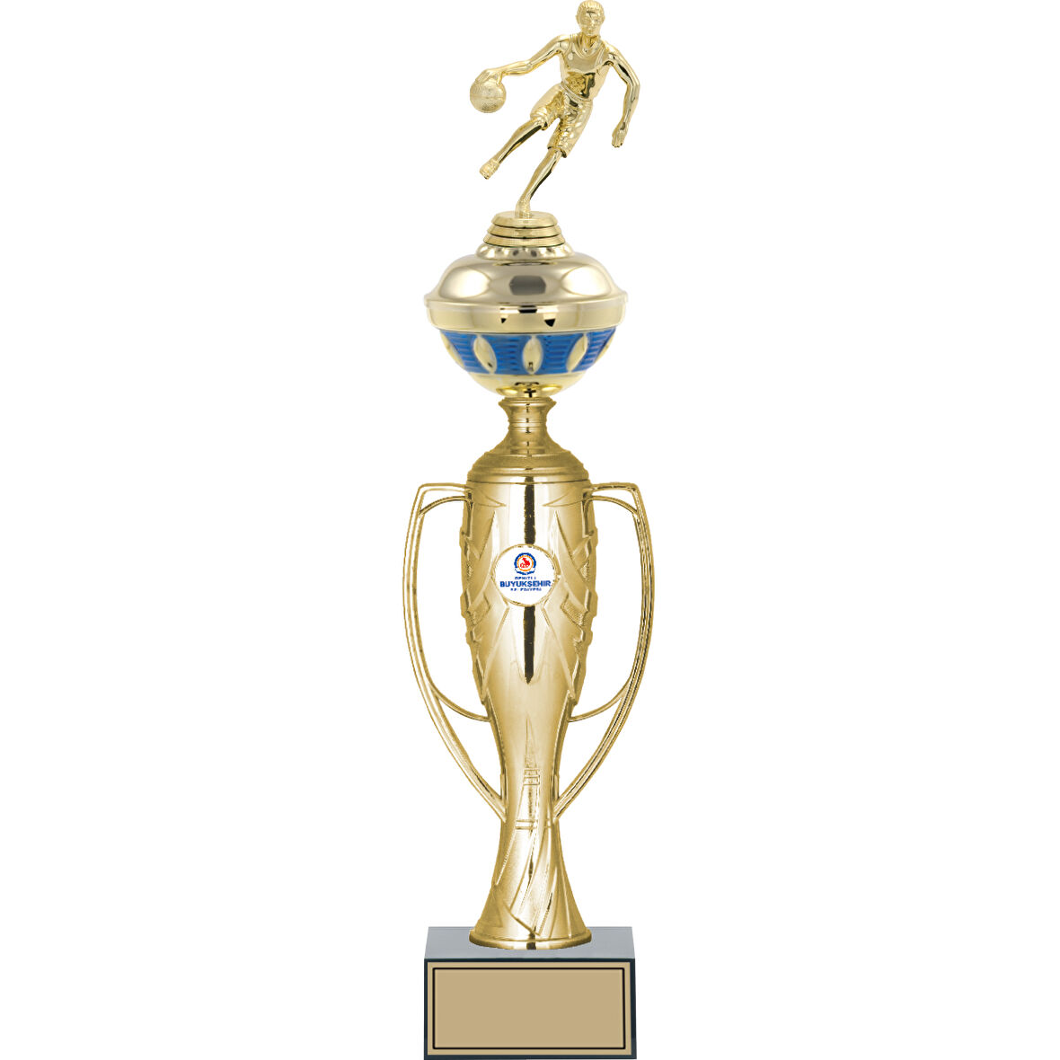 ODAK KUPA - Figürlü Kupalar - Basketbol Kadın Figürlü Kupalar FG-074 B - 49 cm