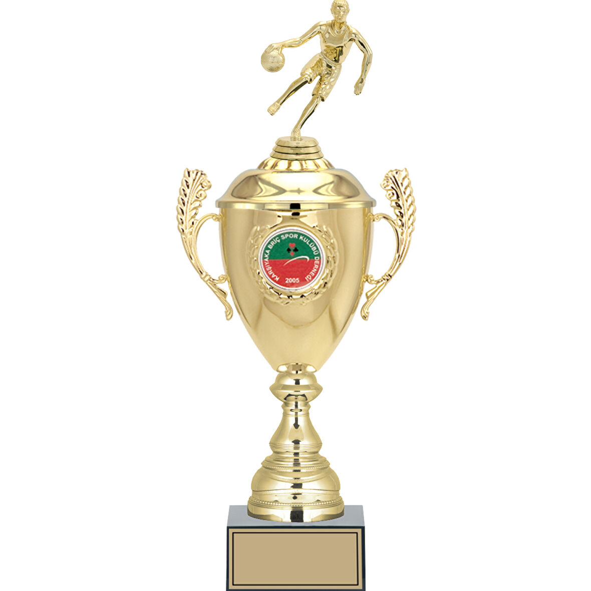 ODAK KUPA - Figürlü Kupalar - Basketbol Kadın Figürlü Kupalar FG-080 C - 46 cm