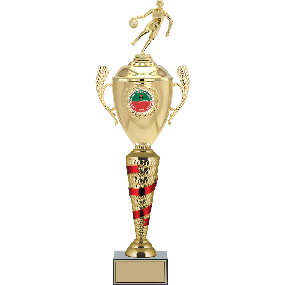 ODAK KUPA - Figürlü Kupalar - Basketbol Kadın Figürlü Kupalar FG-082 B - 58 cm