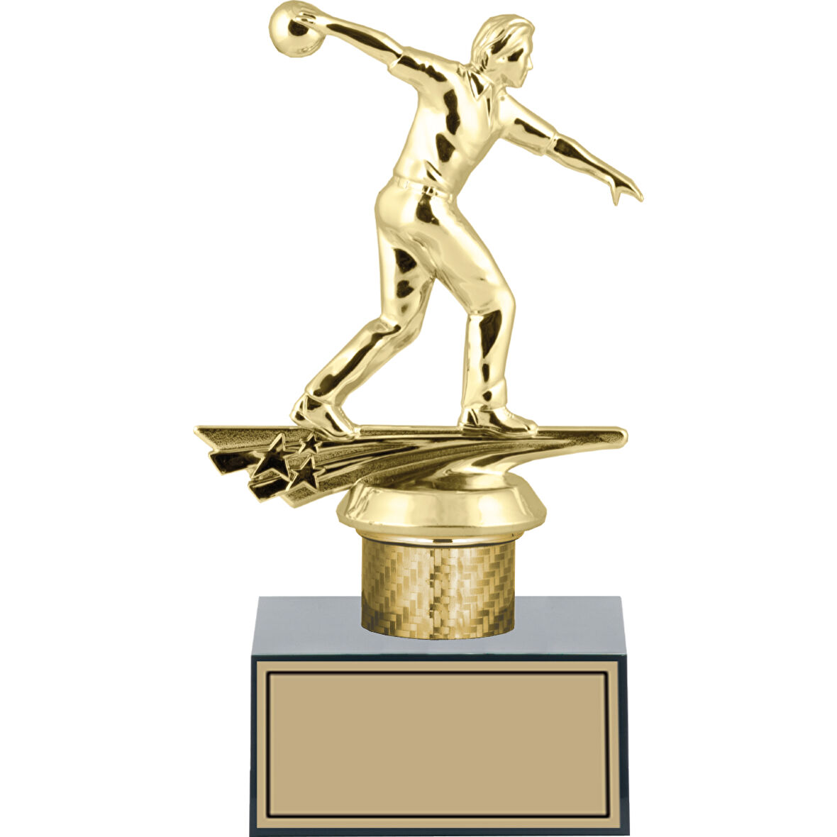 ODAK KUPA - Figürlü Kupalar - Bowling Erkek Figürlü Kupalar FG-001 B - 20 cm