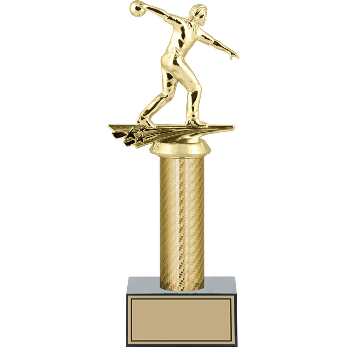 ODAK KUPA - Figürlü Kupalar - Bowling Erkek Figürlü Kupalar FG-007 A - 30 cm