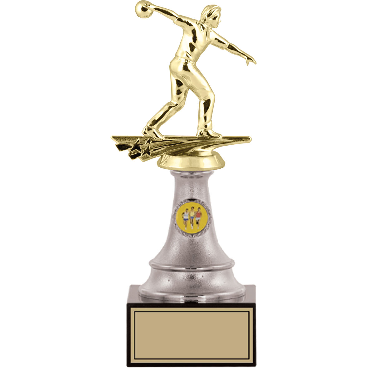 ODAK KUPA - Figürlü Kupalar - Bowling Erkek Figürlü Kupalar FG-010 A - 28 cm