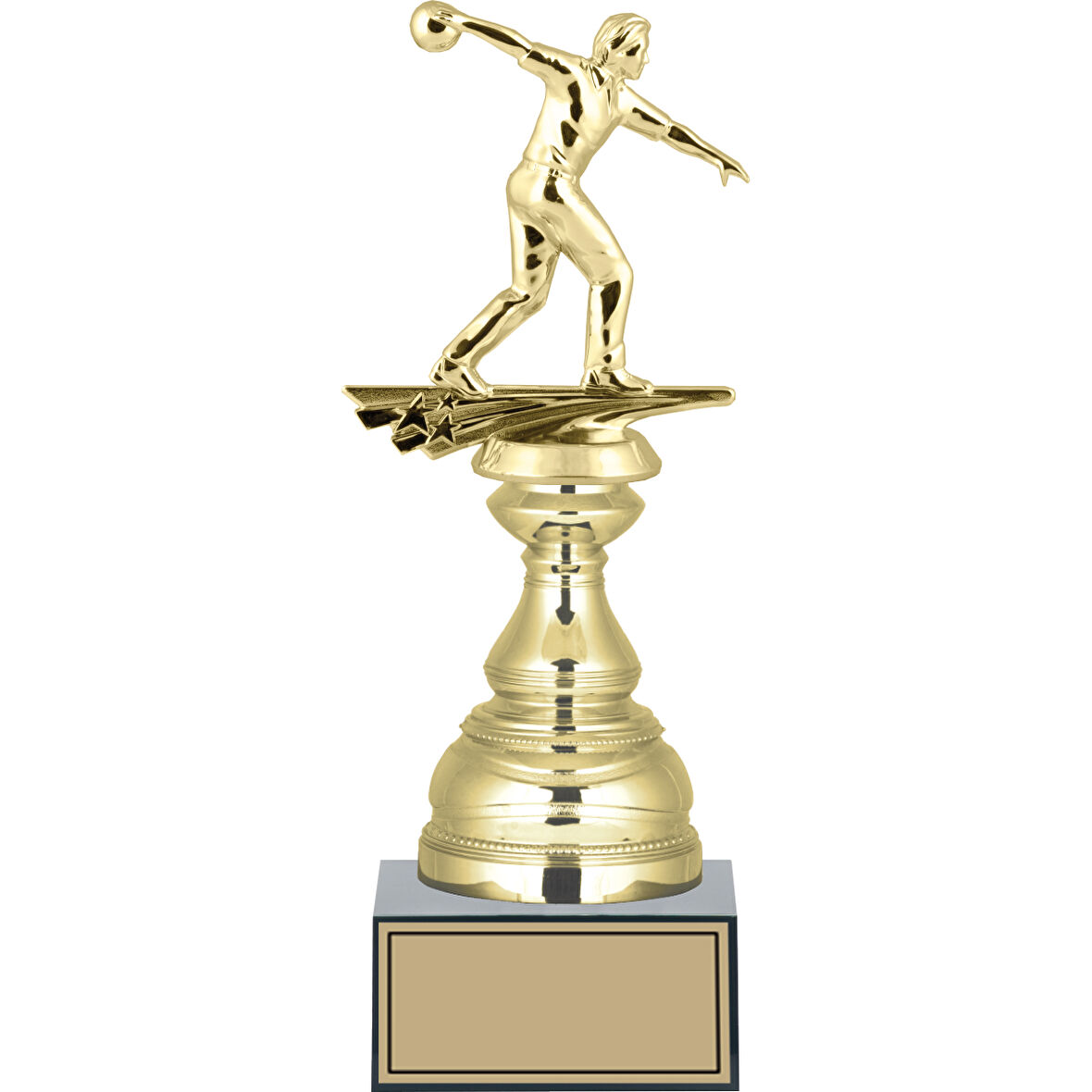 ODAK KUPA - Figürlü Kupalar - Bowling Erkek Figürlü Kupalar FG-023 B - 31 cm