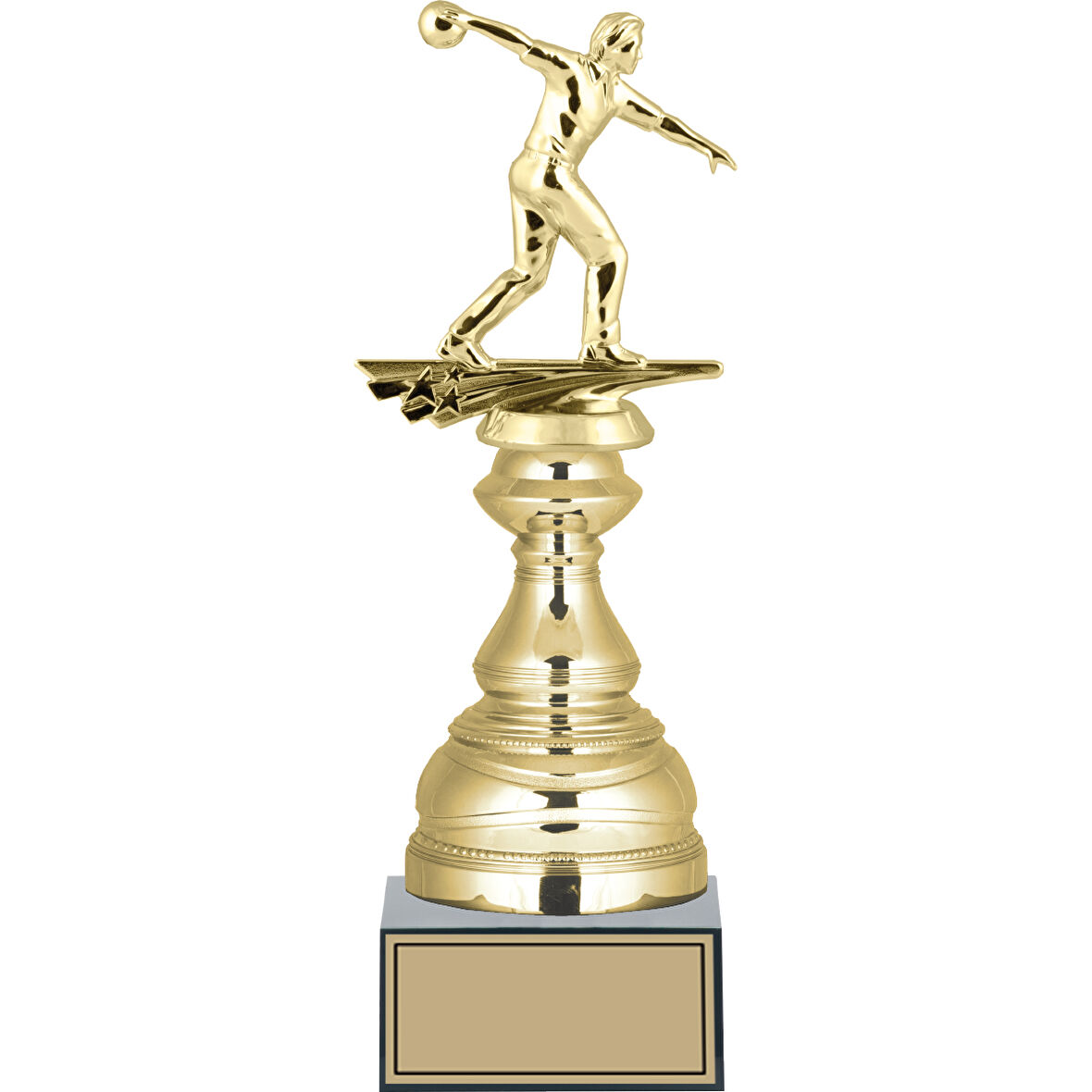 ODAK KUPA - Figürlü Kupalar - Bowling Erkek Figürlü Kupalar FG-024 A - 32 cm