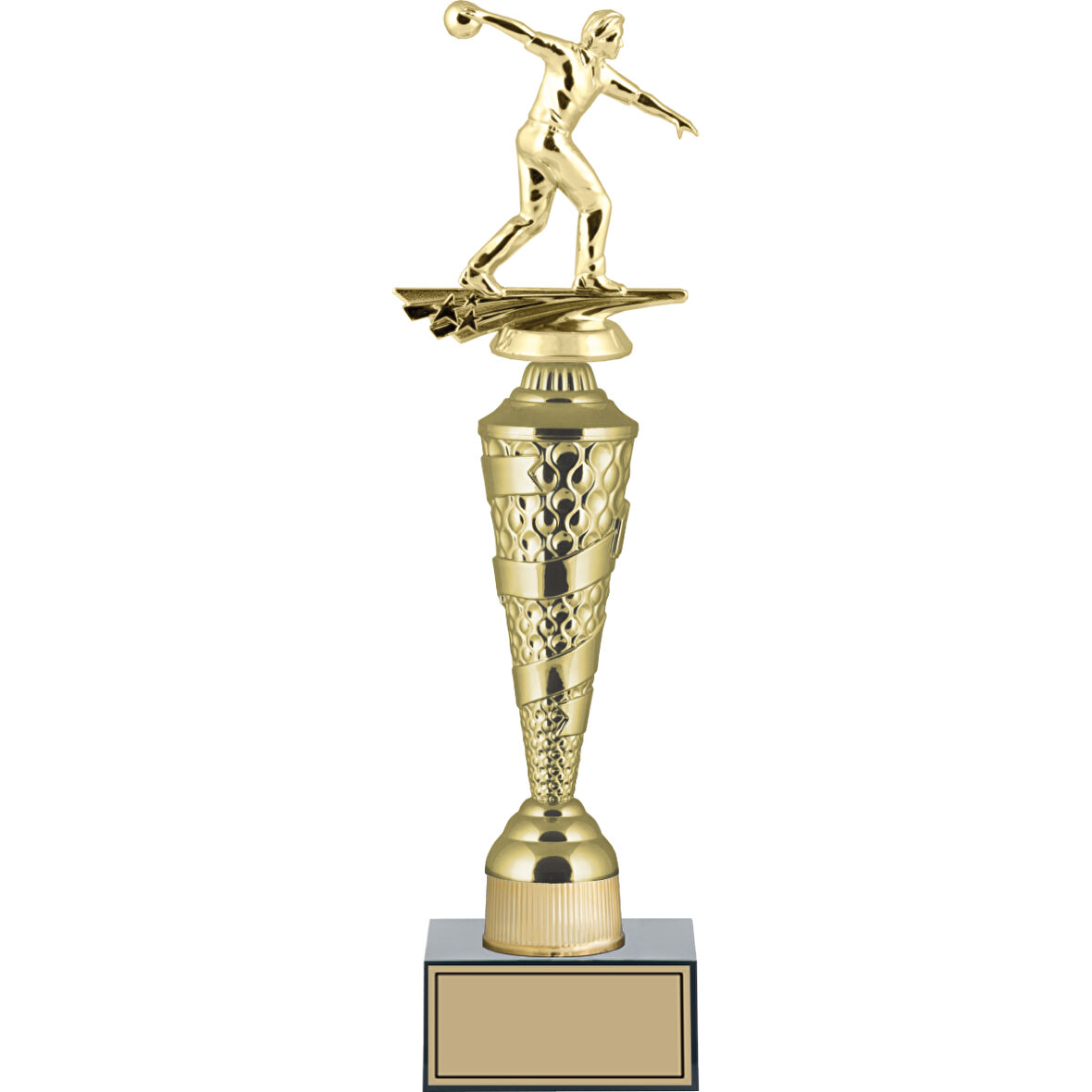 ODAK KUPA - Figürlü Kupalar - Bowling Erkek Figürlü Kupalar FG-027 C - 41 cm