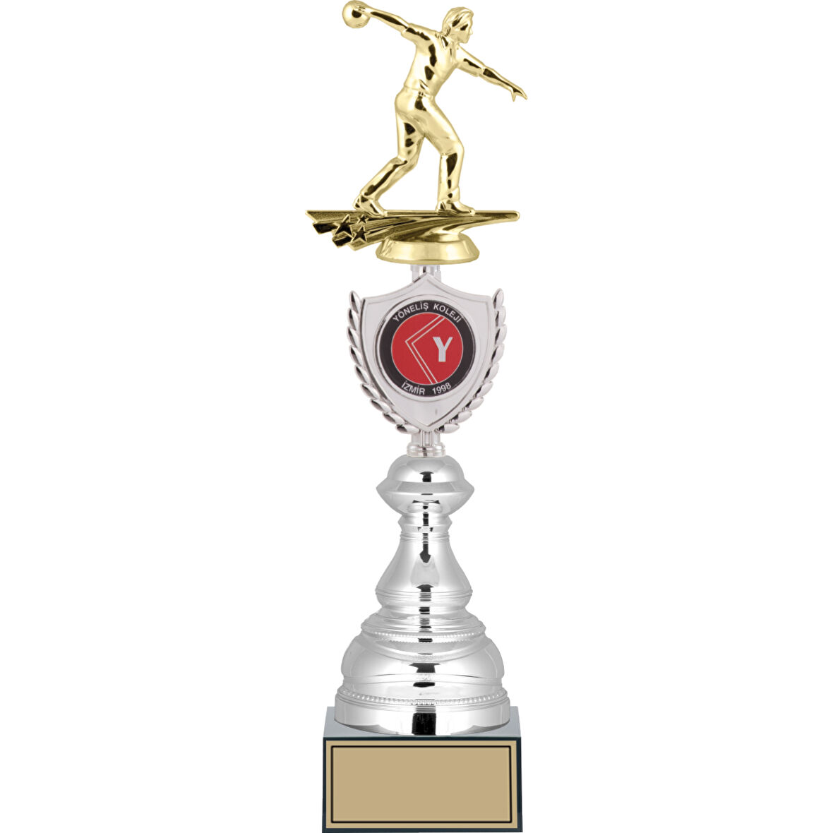 ODAK KUPA - Figürlü Kupalar - Bowling Erkek Figürlü Kupalar FG-035 A - 42 cm