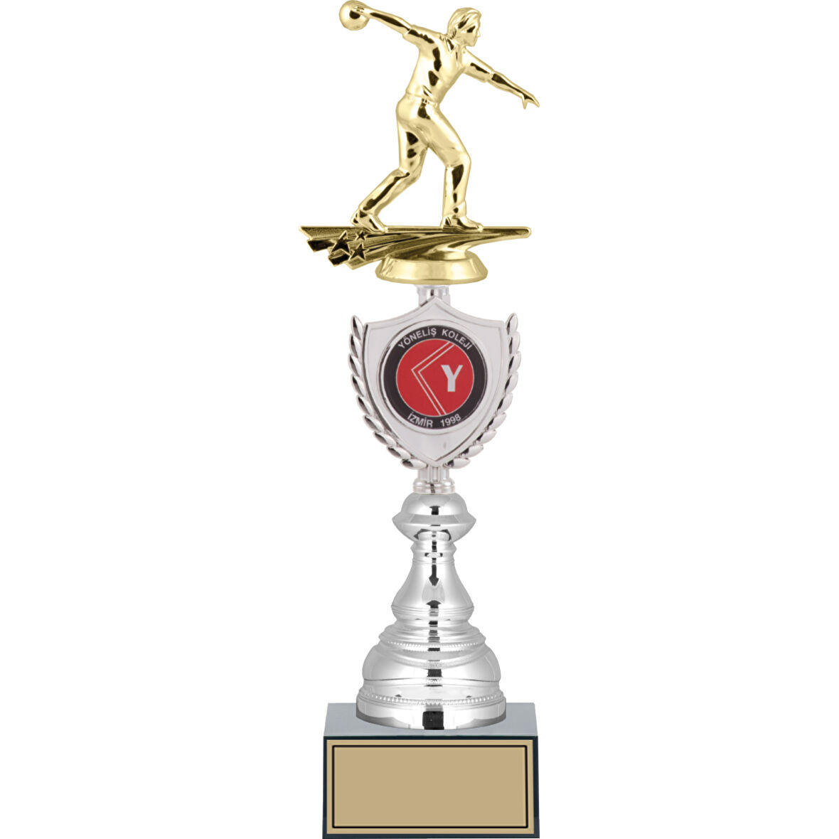 ODAK KUPA - Figürlü Kupalar - Bowling Erkek Figürlü Kupalar FG-035 C - 39 cm