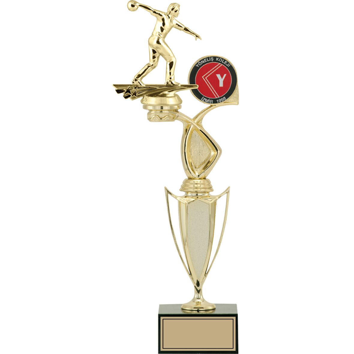 ODAK KUPA - Figürlü Kupalar - Bowling Erkek Figürlü Kupalar FG-043 B - 43 cm