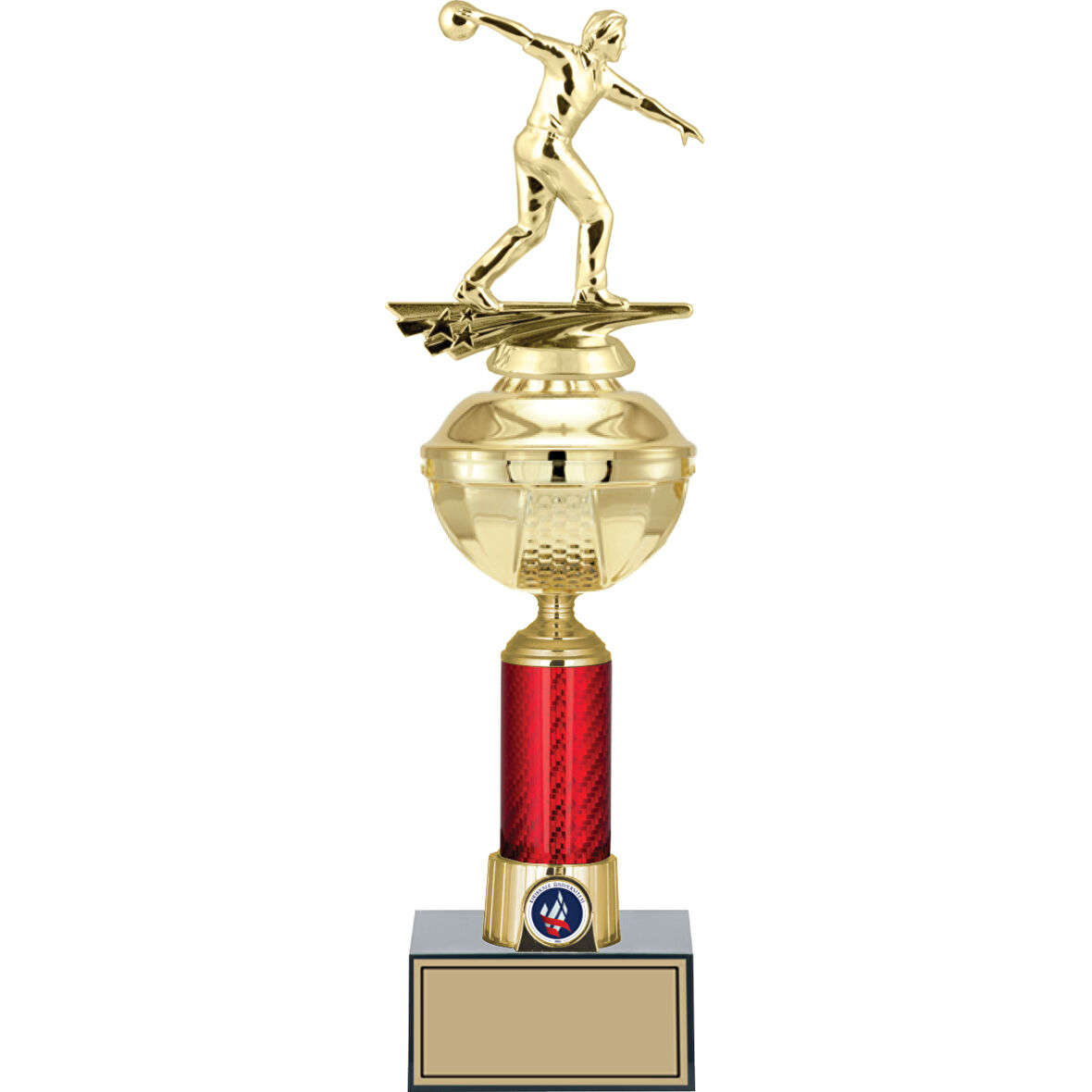 ODAK KUPA - Figürlü Kupalar - Bowling Erkek Figürlü Kupalar FG-053 C - 41 cm