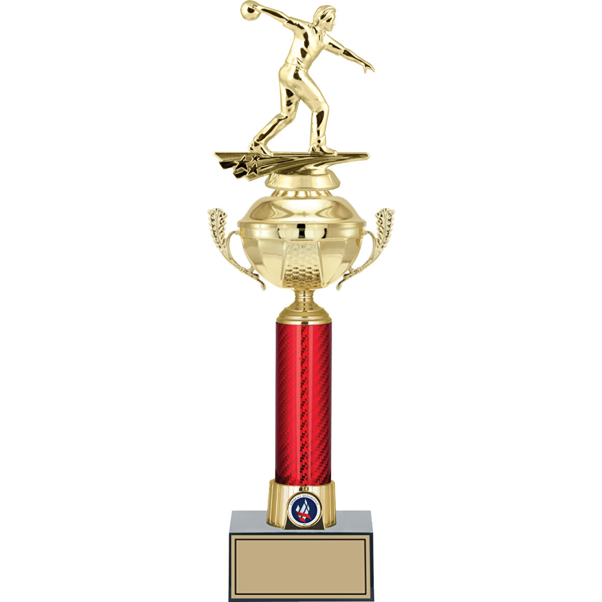 ODAK KUPA - Figürlü Kupalar - Bowling Erkek Figürlü Kupalar FG-054 A - 46 cm