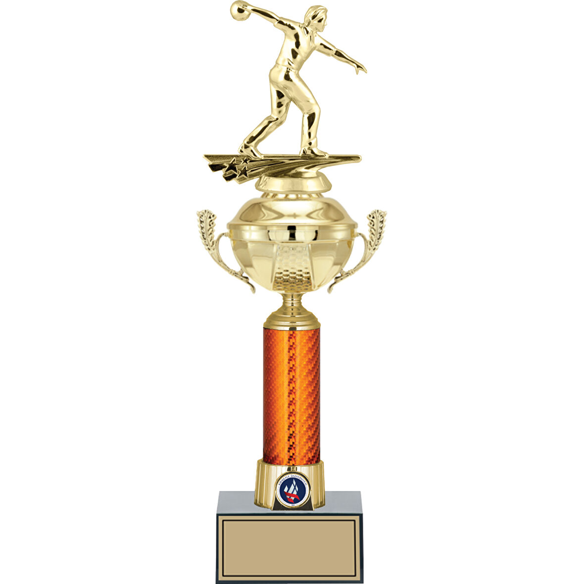 ODAK KUPA - Figürlü Kupalar - Bowling Erkek Figürlü Kupalar FG-056 B - 43 cm