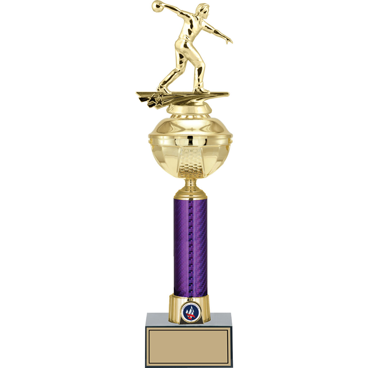 ODAK KUPA - Figürlü Kupalar - Bowling Erkek Figürlü Kupalar FG-059 A - 46 cm