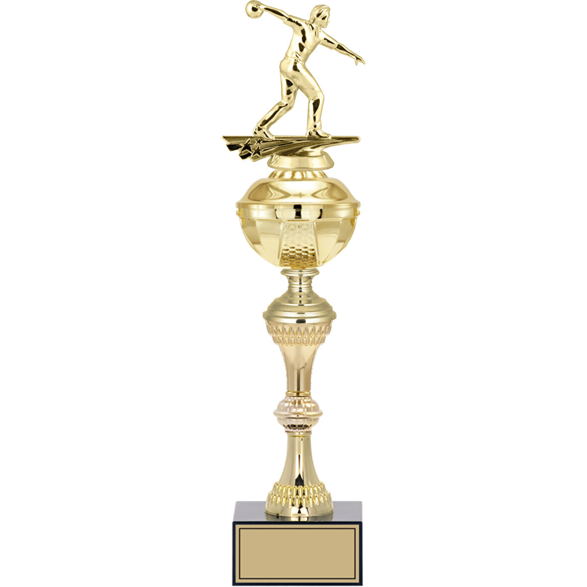 ODAK KUPA - Figürlü Kupalar - Bowling Erkek Figürlü Kupalar FG-061 C - 45 cm