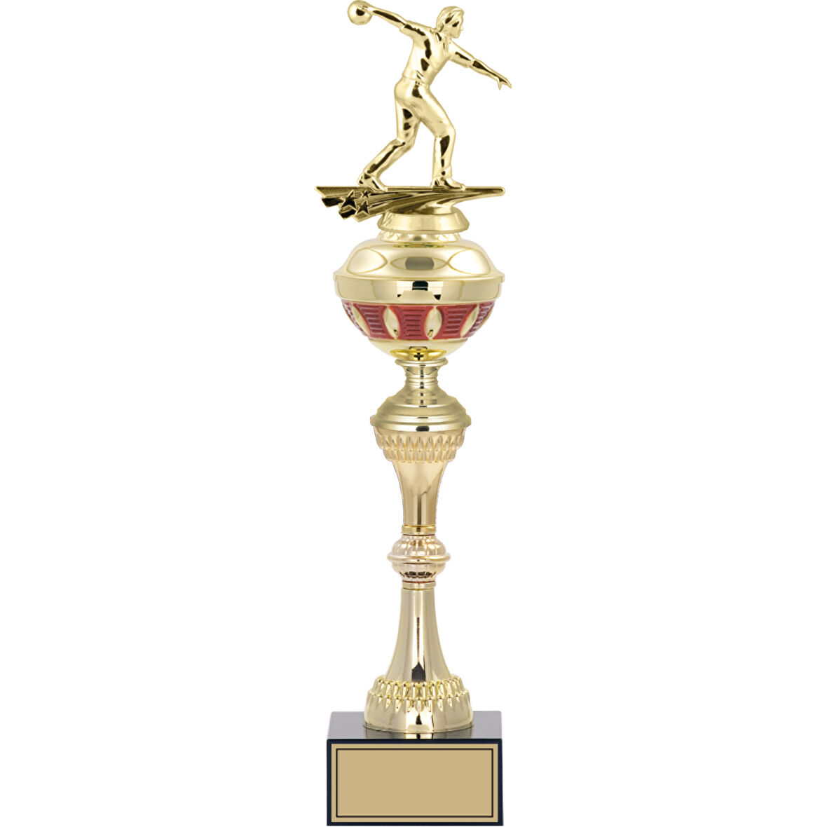 ODAK KUPA - Figürlü Kupalar - Bowling Erkek Figürlü Kupalar FG-064 B - 47 cm