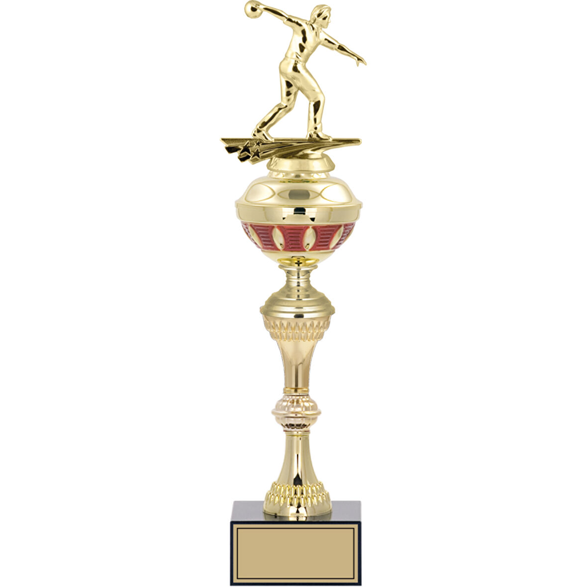ODAK KUPA - Figürlü Kupalar - Bowling Erkek Figürlü Kupalar FG-064 C - 45 cm