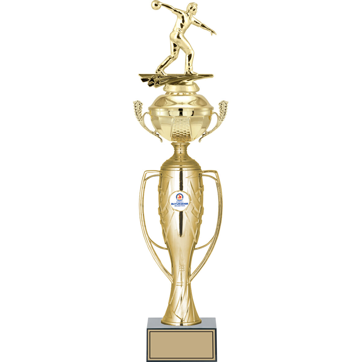 ODAK KUPA - Figürlü Kupalar - Bowling Erkek Figürlü Kupalar FG-072 B - 50 cm