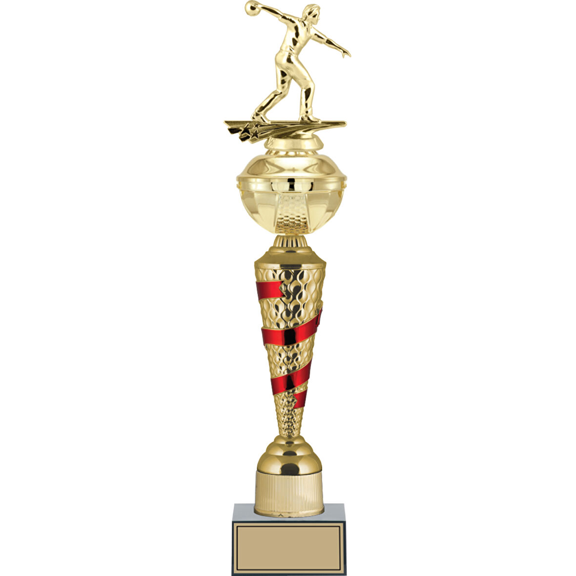 ODAK KUPA - Figürlü Kupalar - Bowling Erkek Figürlü Kupalar FG-077 B - 53 cm