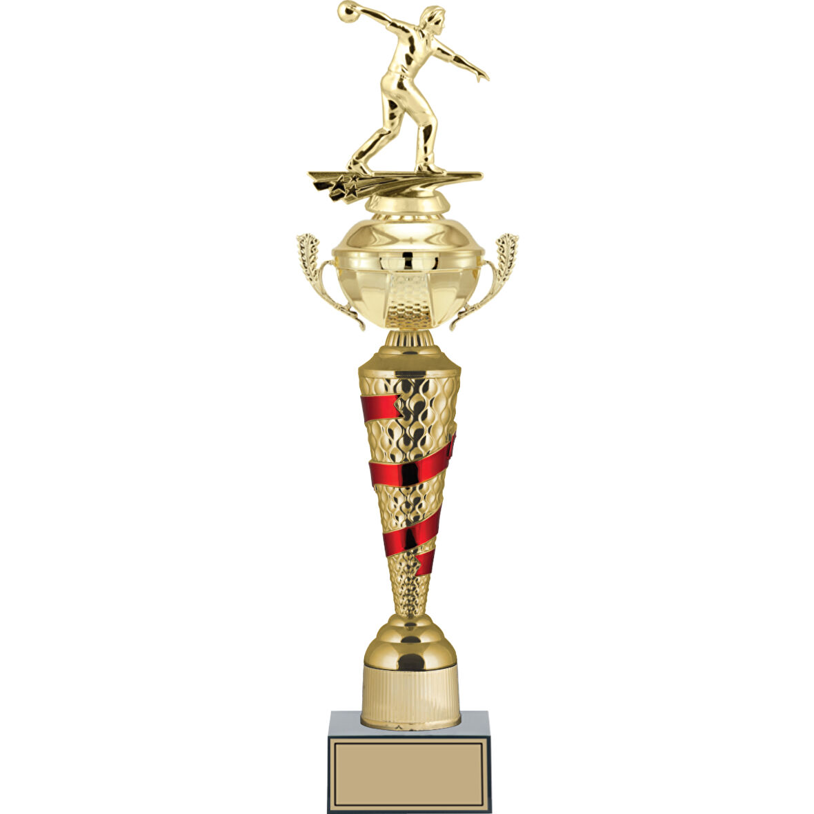 ODAK KUPA - Figürlü Kupalar - Bowling Erkek Figürlü Kupalar FG-078 B - 53 cm