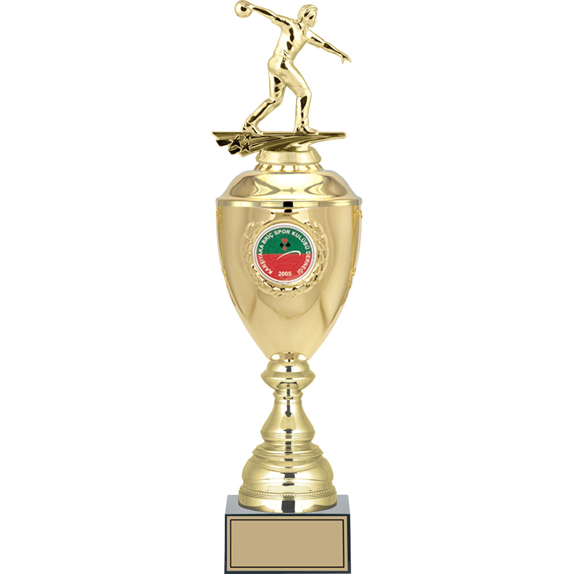 ODAK KUPA - Figürlü Kupalar - Bowling Erkek Figürlü Kupalar FG-079 B - 49 cm