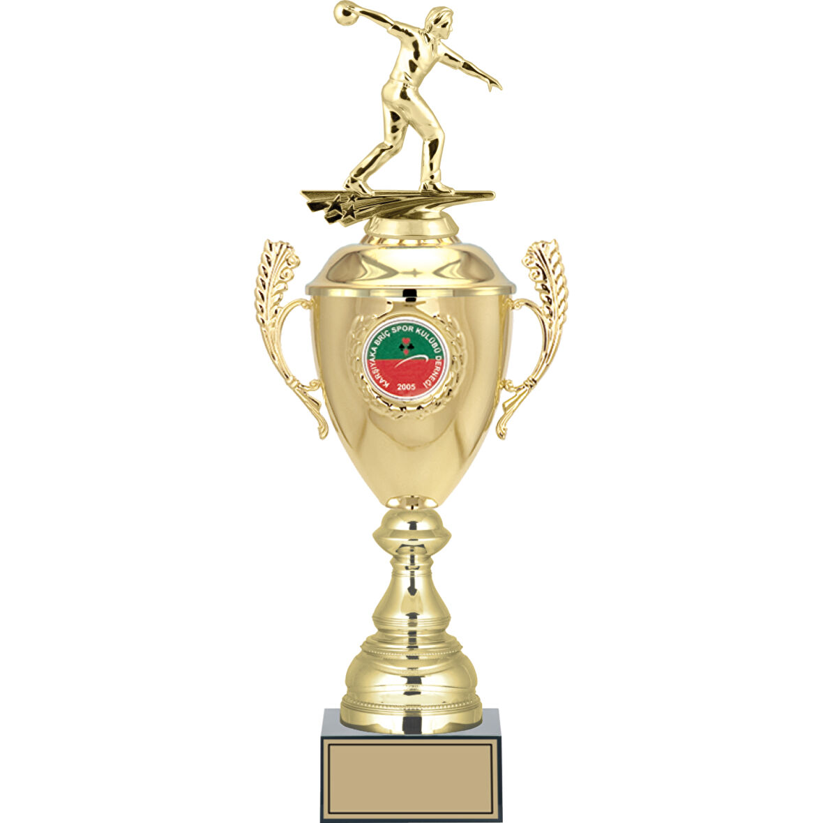 ODAK KUPA - Figürlü Kupalar - Bowling Erkek Figürlü Kupalar FG-080 B - 49 cm