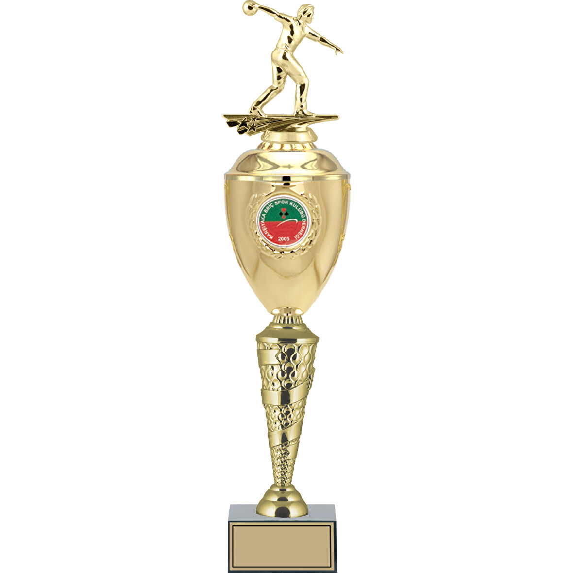 ODAK KUPA - Figürlü Kupalar - Bowling Erkek Figürlü Kupalar FG-081 C - 56 cm