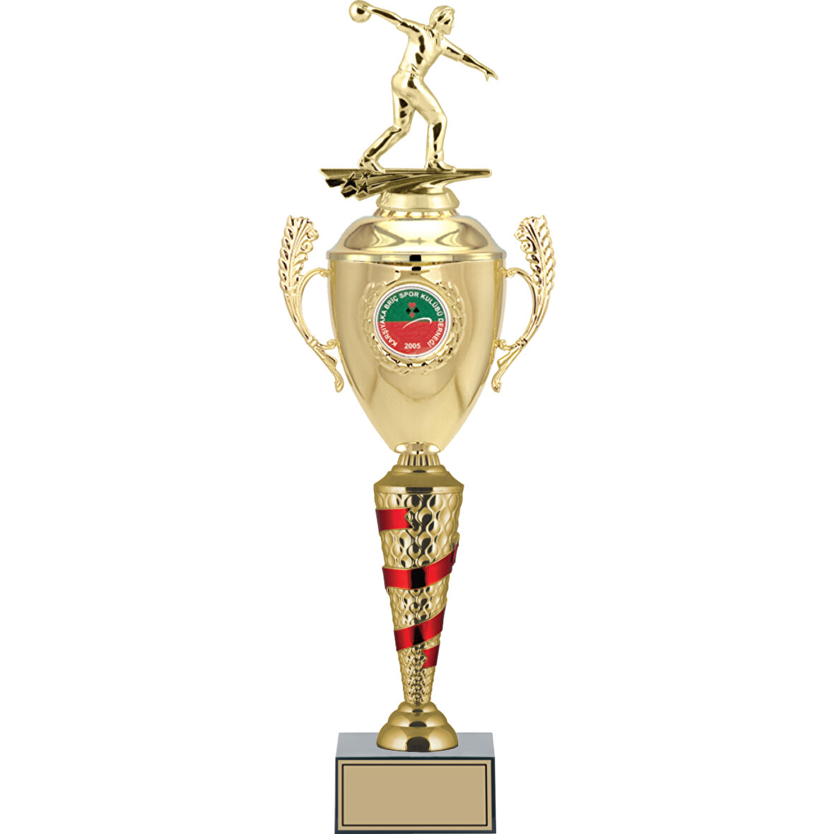 ODAK KUPA - Figürlü Kupalar - Bowling Erkek Figürlü Kupalar FG-082 C - 56 cm