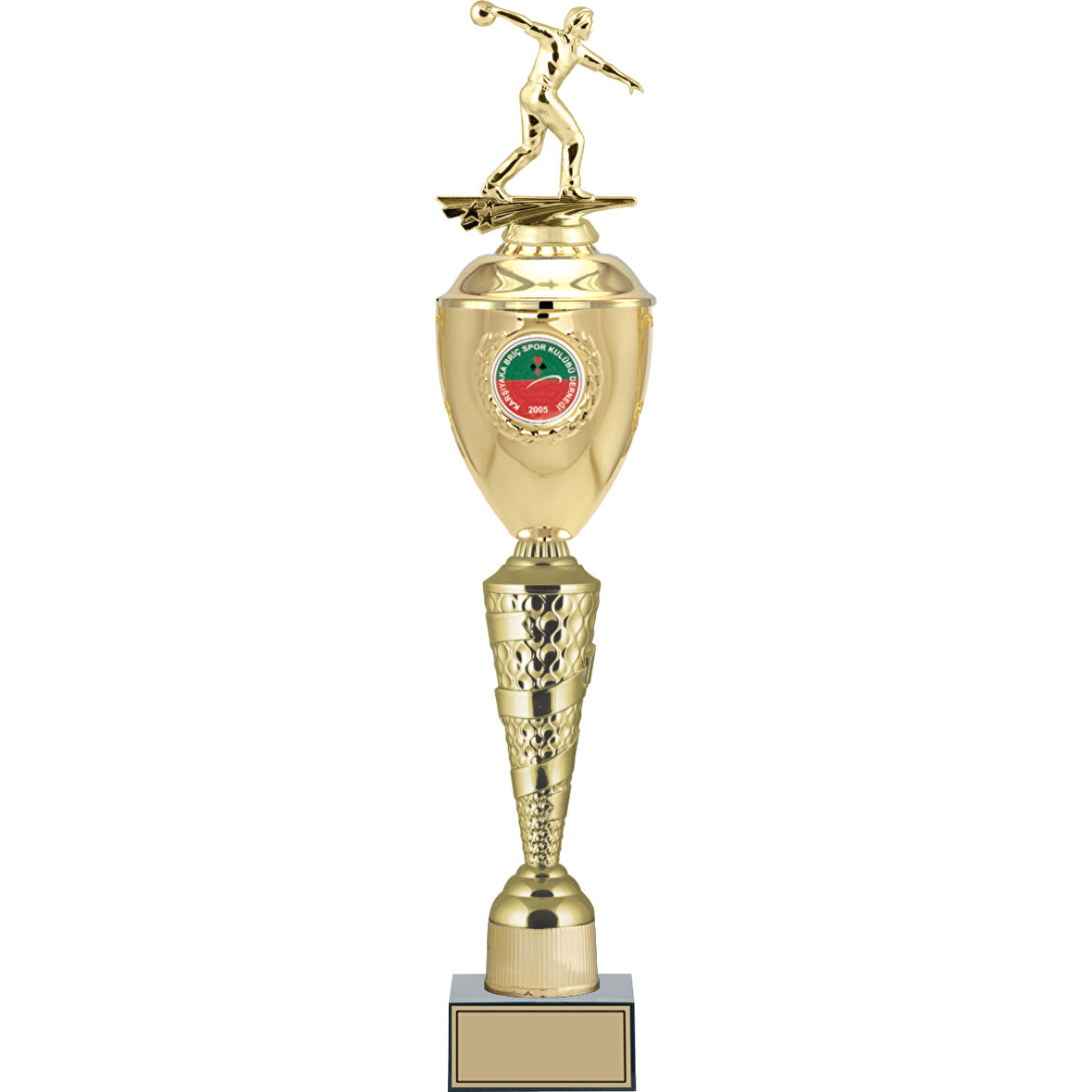 ODAK KUPA - Figürlü Kupalar - Bowling Erkek Figürlü Kupalar FG-083 B - 63 cm