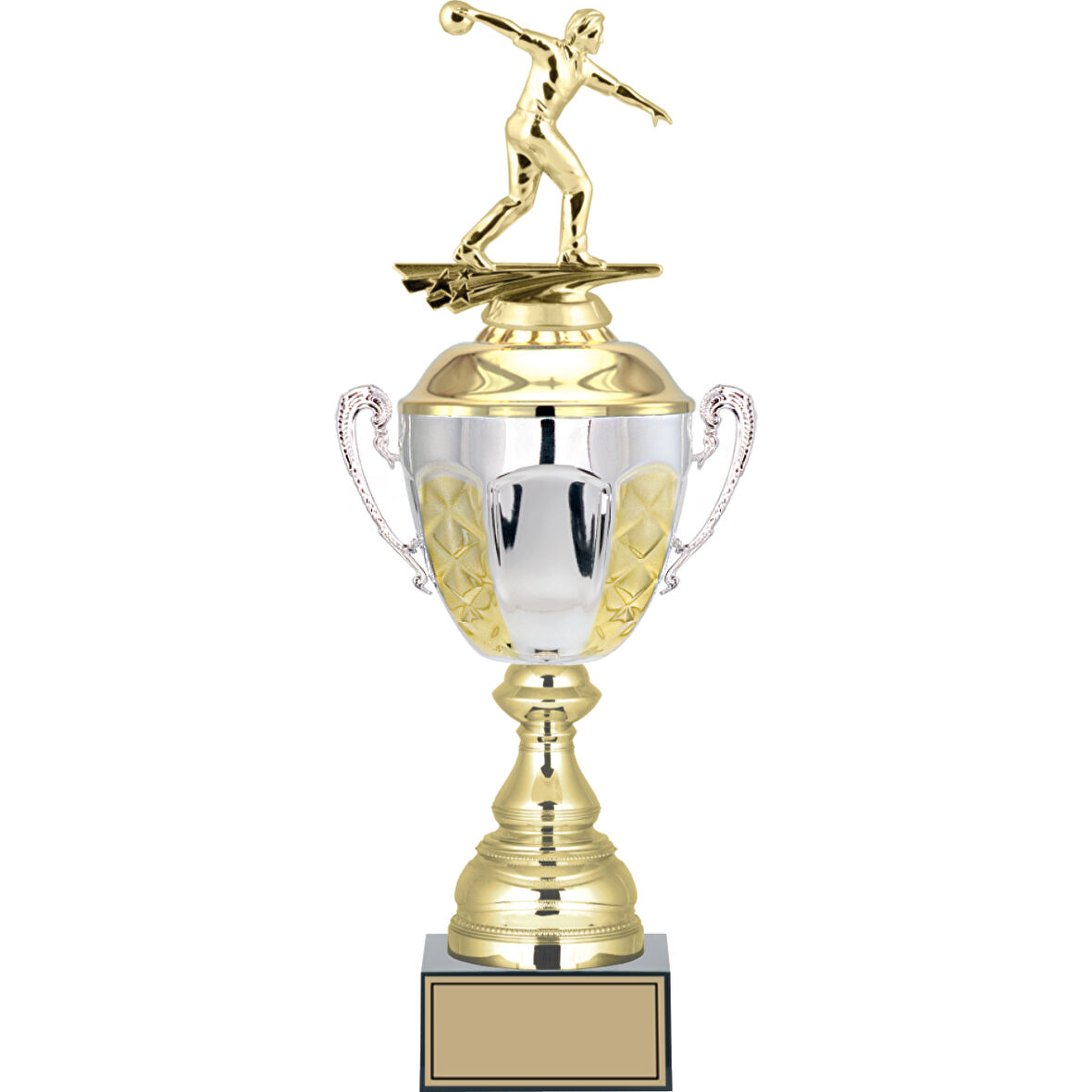 ODAK KUPA - Figürlü Kupalar - Bowling Erkek Figürlü Kupalar FG-087 B - 46 cm