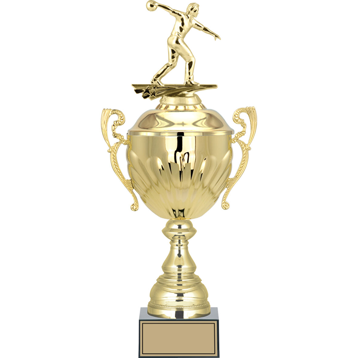 ODAK KUPA - Figürlü Kupalar - Bowling Erkek Figürlü Kupalar FG-089 B - 47 cm