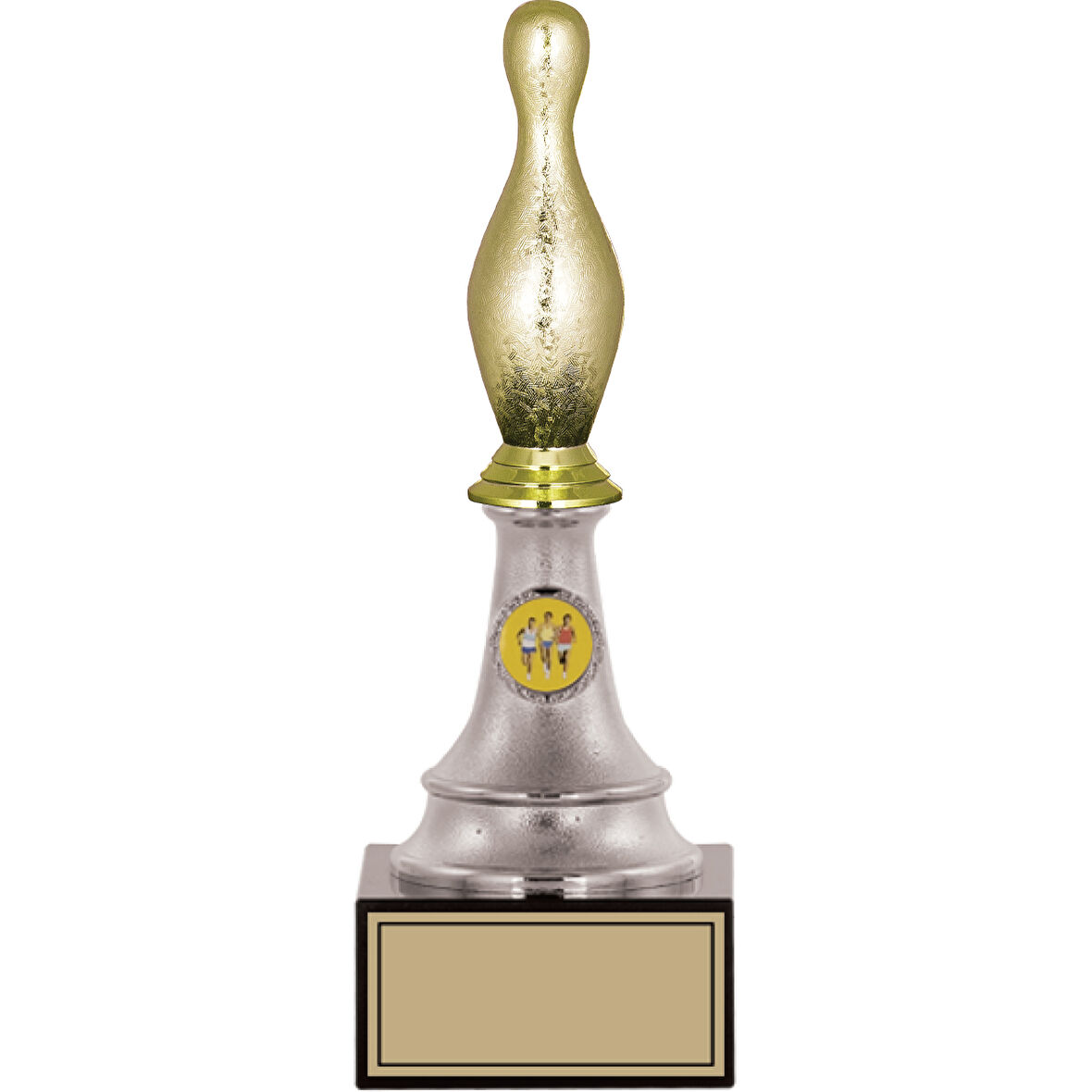 ODAK KUPA - Figürlü Kupalar - Bowling / Pin Figürlü Kupalar FG-010 A - 28 cm