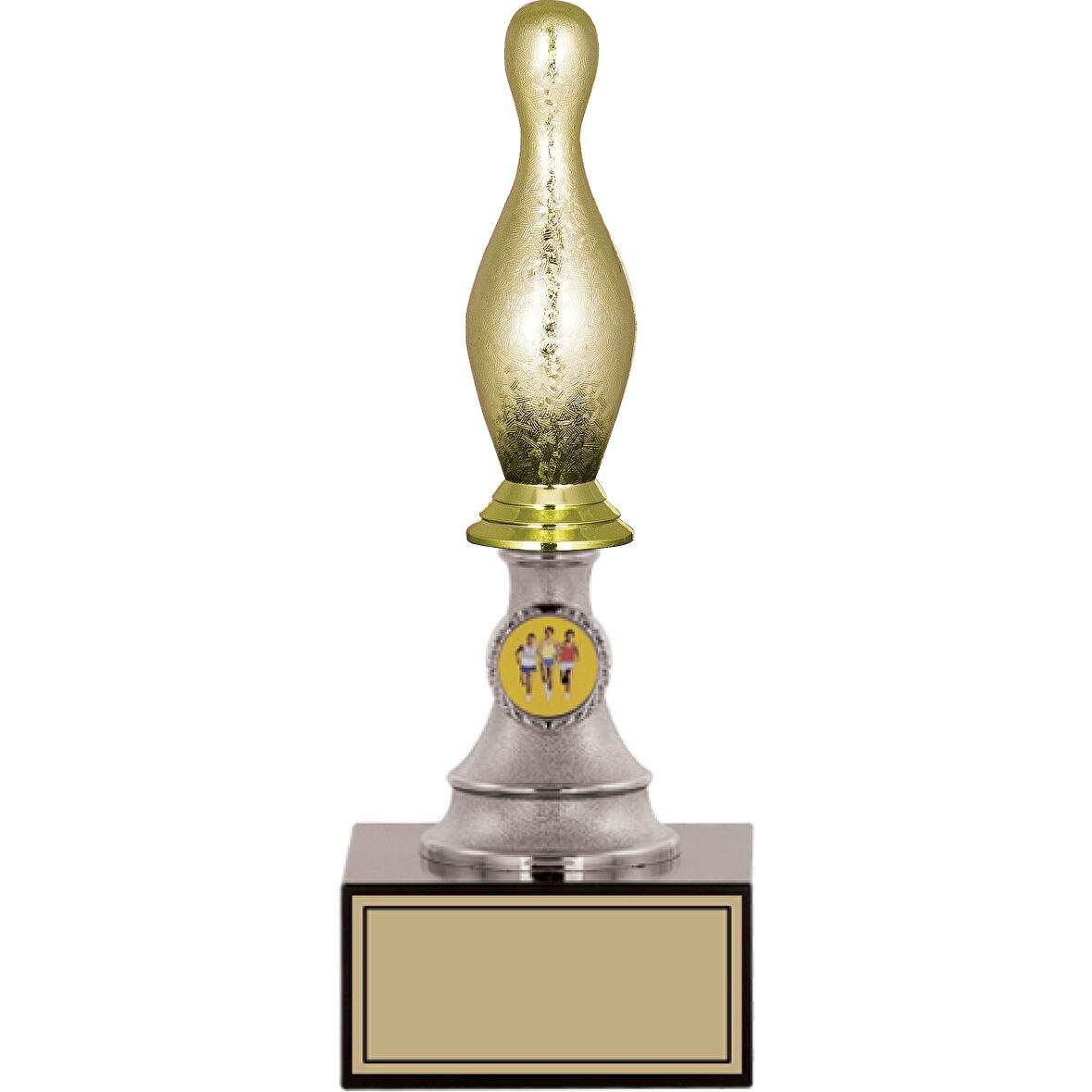 ODAK KUPA - Figürlü Kupalar - Bowling / Pin Figürlü Kupalar FG-010 C - 26 cm